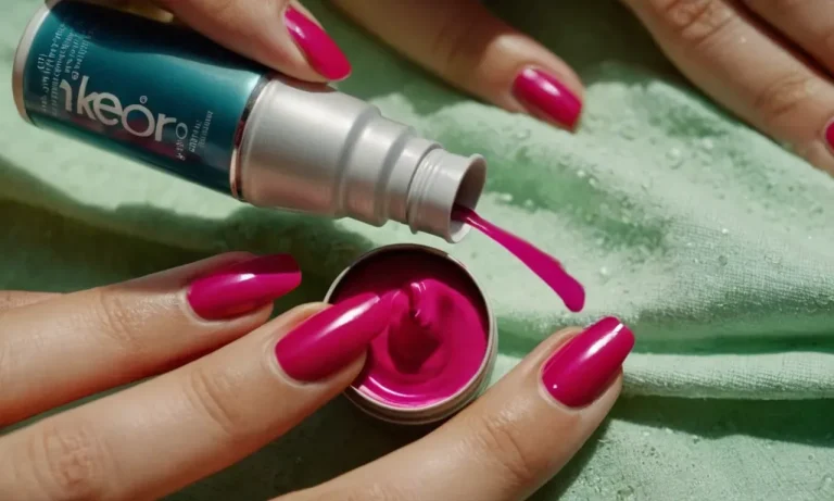 How To Remove Nail Polish From Clothes Using Hairspray: A Comprehensive Guide