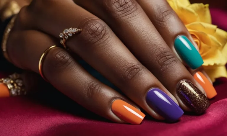 What Nail Colors Look Good On Brown Skin
