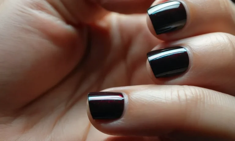 Black Marks On Nails After Gel Manicure: Causes And Solutions