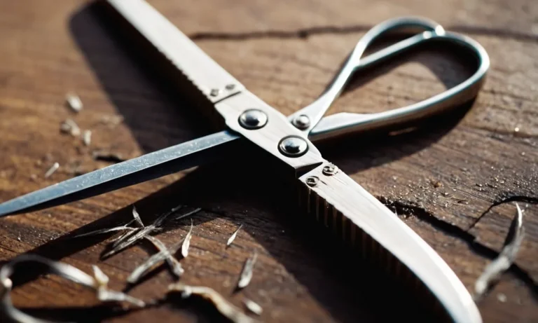 How To Get Nail Glue Off Scissors: A Step-By-Step Guide