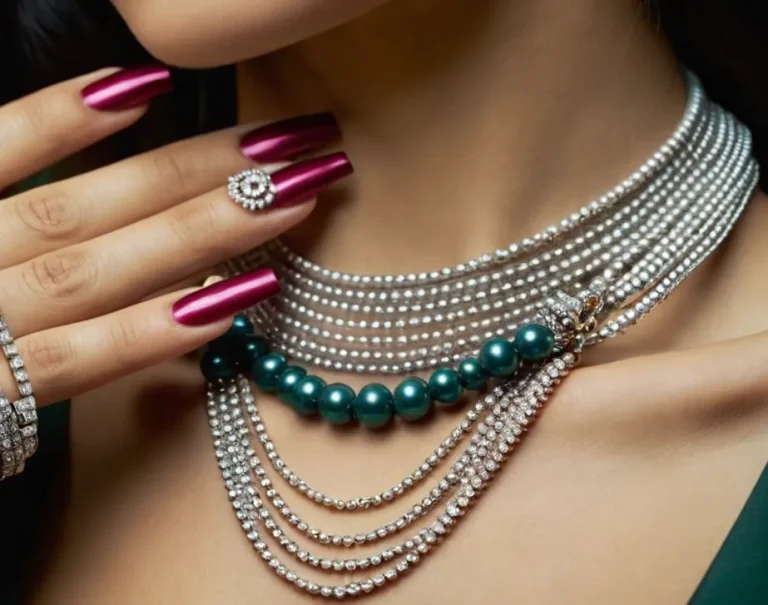 How To Put On A Necklace With Long Nails: A Step-By-Step Guide